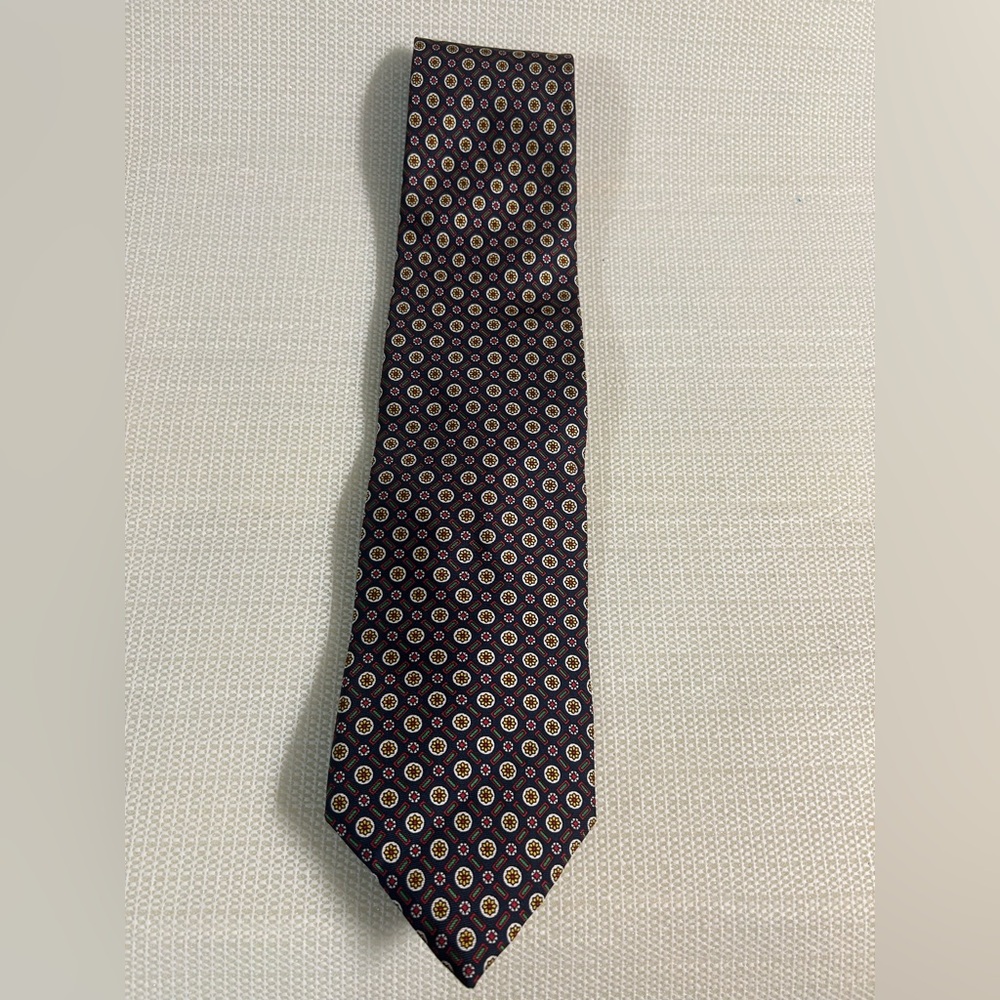 NWT Leonardo Strelli silk tie